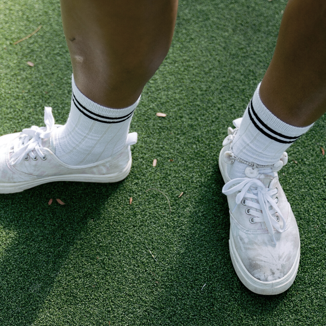 White nike socks with vans sales